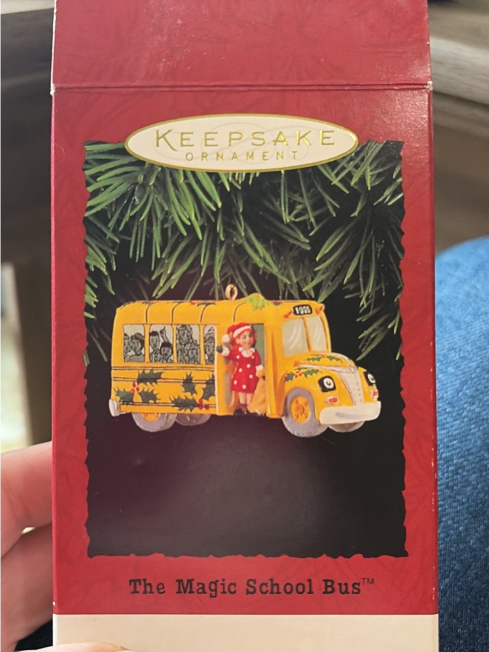 Hallmark The Magic School Bus Ornament – Yellow and Red